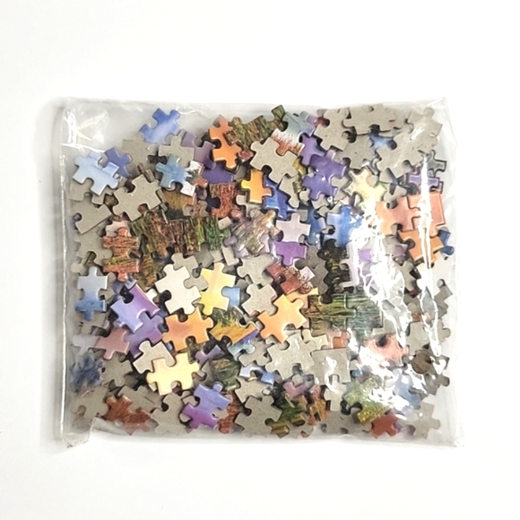 350 Piece Sunset Field Mini Travel Size Puzzle - Picture 5 of 7